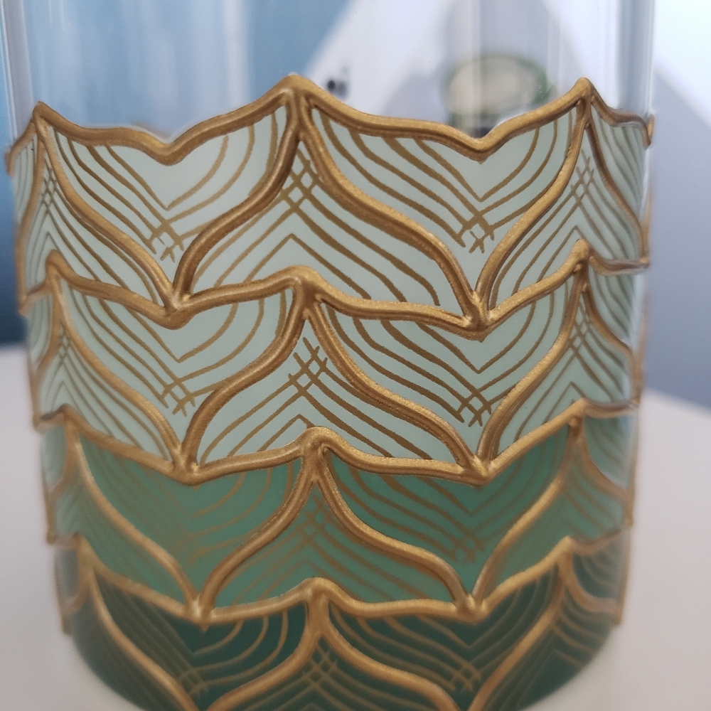 Starbucks 50th Anniversary Mermaid 12oz Glass Mug - Picture 6 of 6